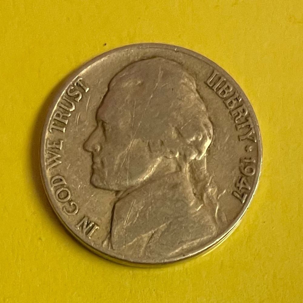 1947 Jefferson Nickel